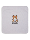 Moschino Baby's Logo Bear Patch Blanket