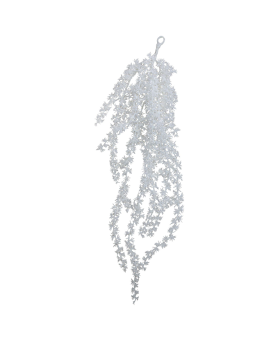Northlight 36" Pine Artificial Christmas Hanging Bush In White