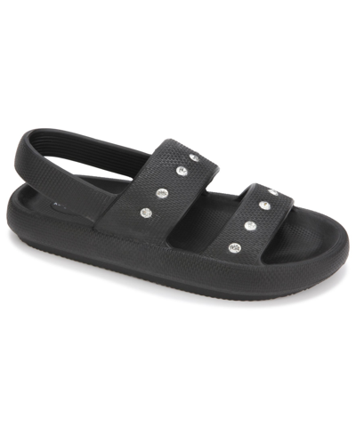 Kenneth Cole New York Women's Mello Sling Jewel Sandals In Black