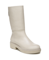 Franco Sarto Kelsi Womens Leather Round Toe Mid-calf Boots In Nocolor