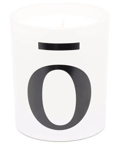Iiuvo Woodgrain Scented Candle (190g) In White