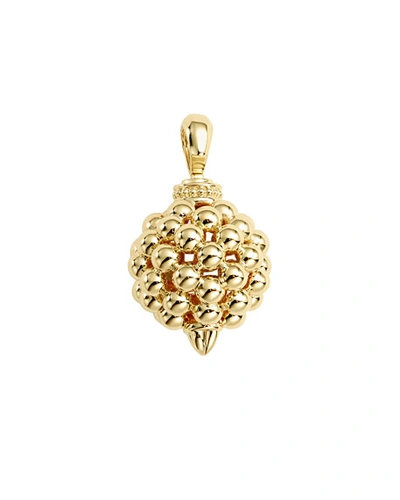Lagos Caviar Gold Collection 18k Gold Pendant