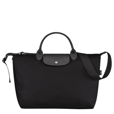 Longchamp Top Handle Bag L Le Pliage Energy In Noir