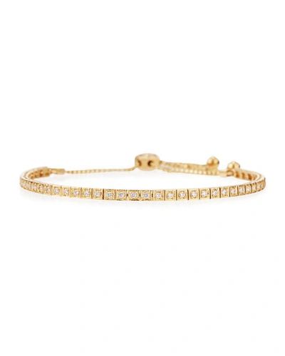 Cassidy Diamonds 18k Yellow Gold Square Diamond Bracelet