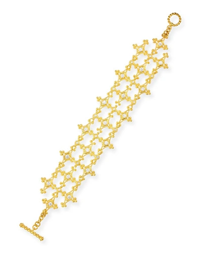 Eli Jewels Aegean Collection 18k Diamond Bracelet