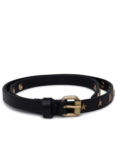 Golden Goose Studded Leather Belt In Multi-colored