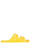 Gcds Rubber Sandals In Yellow