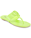 Dkny Halcott Flip Flop Sandal In Zest