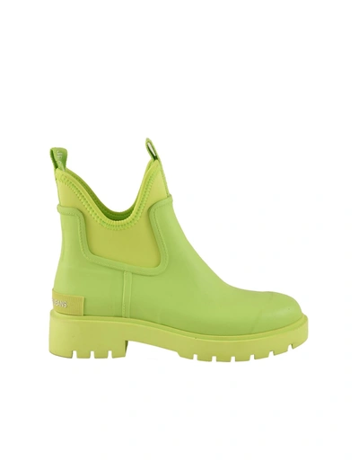 Calvin Klein Jeans Est.1978 Chelsea Rain Boot In Lime Green