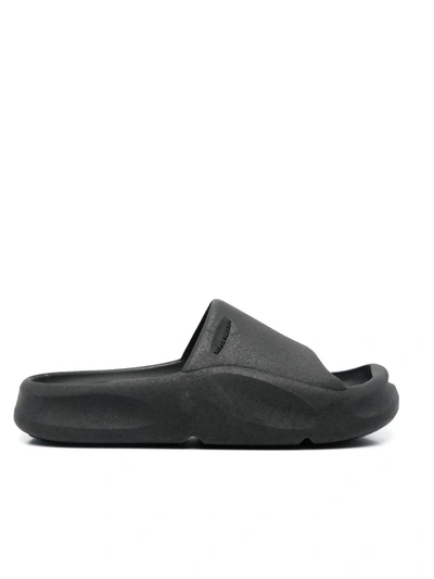 Heron Preston Chunky-sole Open-toe Slides In Black