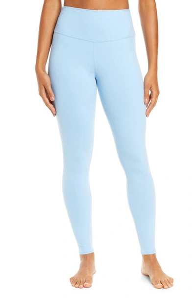 Alo Yoga Airbrush High Waist Leggings In Blue Skies