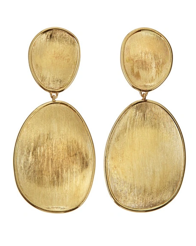Marco Bicego Lunaria 18k Gold Double-drop Earrings