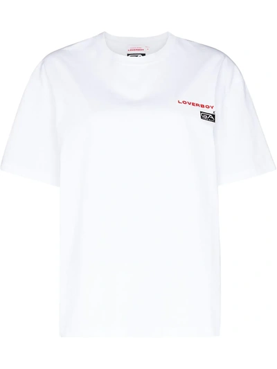 Charles Jeffrey Loverboy X George Allan Printed Cotton T-shirt In Charles Jeffrey Loverboy X George Allan Printed Cotton T-shirt In
