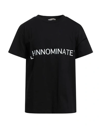 Hinnominate Crew Neck T-shirt In Black