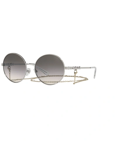 Vogue Women's Sunglasses, Vo4227s 53 In Silver-tone