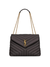 Saint Laurent Medium Loulou Shoulder Bag In Storm