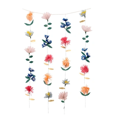 Meri Meri Paper Flower Wall In Multi