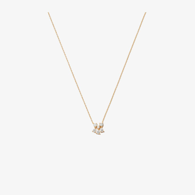 Delfina Delettrez 18kt Yellow Gold Dancing Diamonds Necklace In Not Applicable