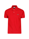 Lacoste T-shirts And Polos Coral Red In Burgundy