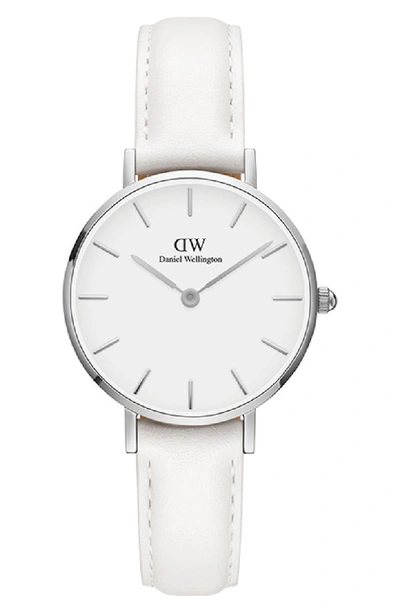 Daniel Wellington Daniel Welington Classic Petite Bondi Watch, 32mm In White/ Silver