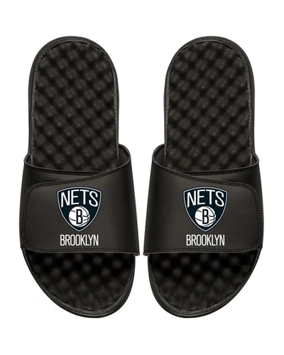 Islide Men's Nba Brooklyn Nets Primary Slide Sandals