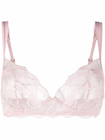 La Perla Like A Butterfly No Wire Bra In Pink