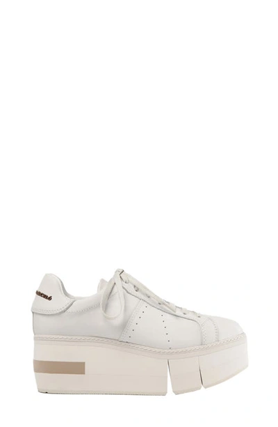 Paloma Barceló Mirande Sneaker In White/ Gesso-taupe