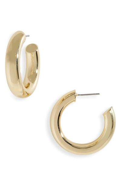 Nordstrom Tube Hoop Earrings In Gold