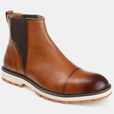 Thomas & Vine Thomas And Vine Jaylon Cap Toe Chelsea Boot In Cognac