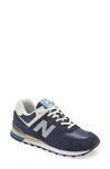 New Balance 574 Classic Sneaker In Nb Navy/ Sea Salt