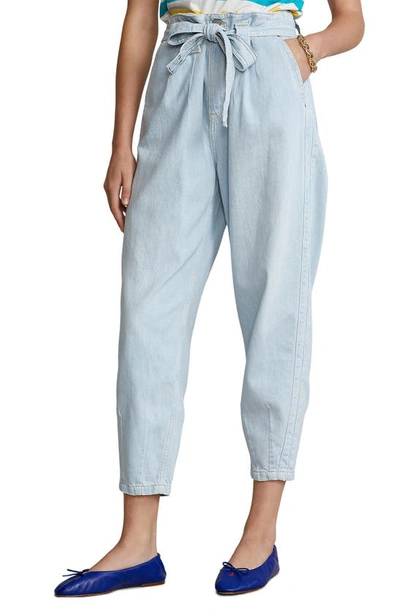 Polo Ralph Lauren Women's Tapered Ankle Pants In Cayuga Wash
