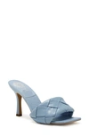 Vince Camuto Brelanie Braided Strap Sandal In Cerulean Blue