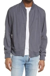 Allsaints Bassett Bomber Jacket In Hazed Blue