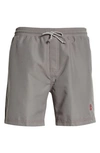 Brunello Cucinelli Swim Trunks In Cxu08-light Grey