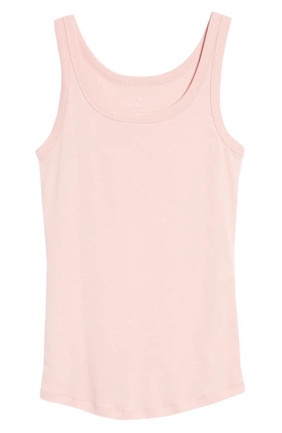 Caslon Cotton Tank In Pink Bride