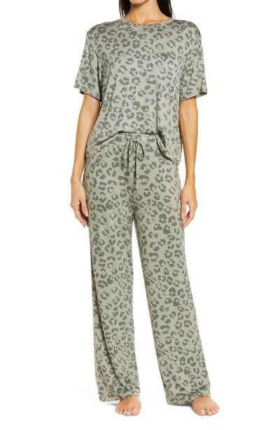 Honeydew Intimates All American Pajamas In Taurus Leopard