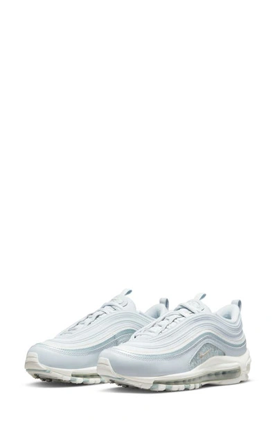 Nike Air Max 97 Sneaker In Aura/ Silver/ Ocean Cube