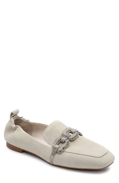 Sanctuary Women's Chain Leather Loafers In Clean Sand