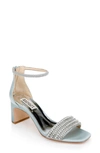 Badgley Mischka Women's Kameryn Embellished Strap Sandals In Mist Blue