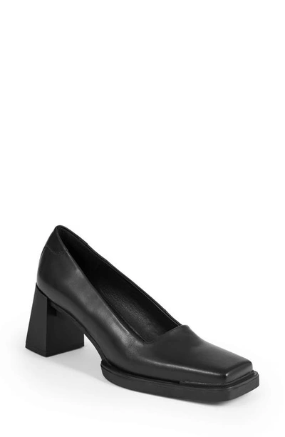 Vagabond Shoemakers Edwina Square Toe Pump In Black