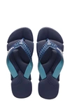 Havaianas 'power' Flip Flop In Marine/ Blue Nautico