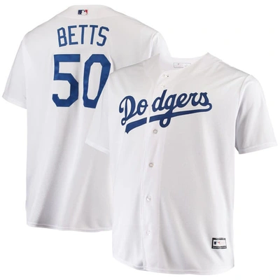 Profile Mookie Betts White Los Angeles Dodgers Big & Tall Replica Player Jersey
