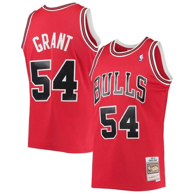 Mitchell & Ness Horace Grant Red Chicago Bulls 1990/91 Throwback Dark Swingman Jersey