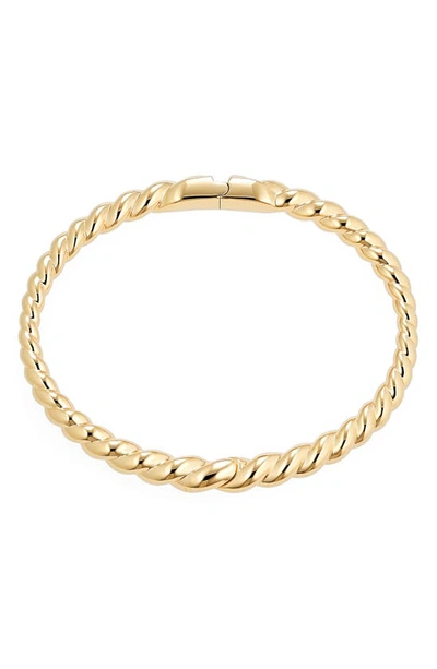 Nadri Golden Hour Twisted Chain Bangle