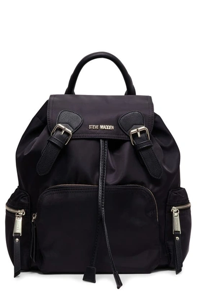 Steve Madden Wild Nylon Backpack In Black