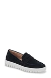 Blondo Frey Waterproof Loafer In Black Sued