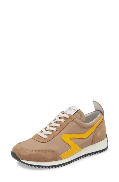 Rag & Bone Retro Runner Sneaker In Cigar