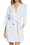 Ugg Monrose Short Robe In Sky Heather