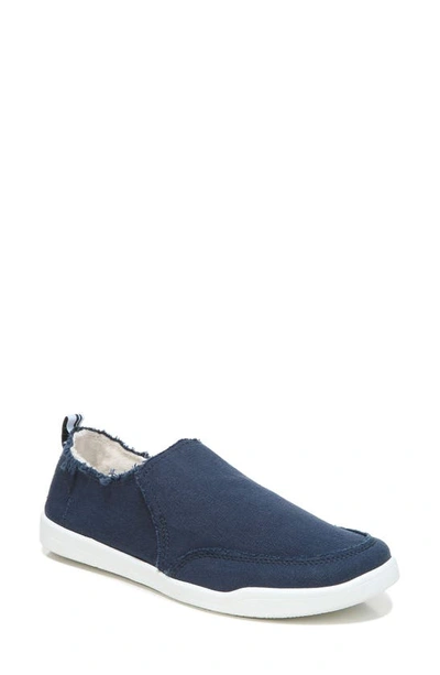 Vionic Beach Collection Malibu Slip-on Trainer In Navy/ Navy