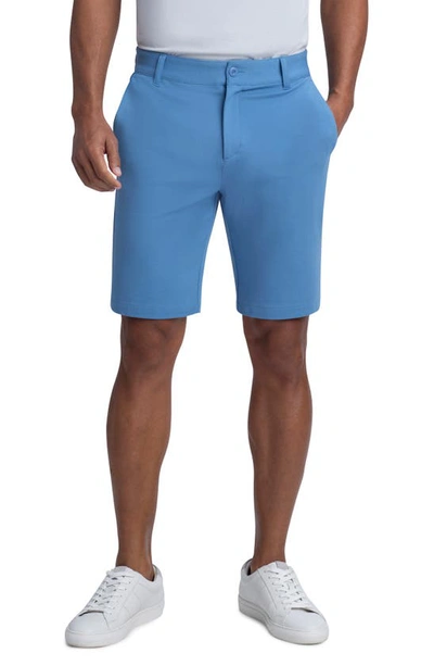 Bugatchi Knit Bermuda Shorts In Riviera